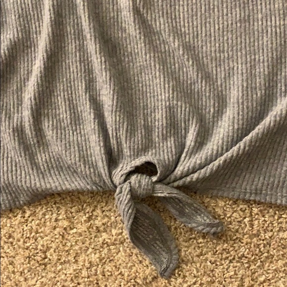 Abercrombie & Fitch Tie Front Shirt, size L, BNWT - Picture 2 of 5